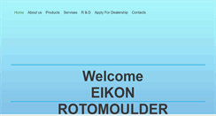 Desktop Screenshot of eikonwatertanks.com