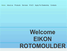 Tablet Screenshot of eikonwatertanks.com